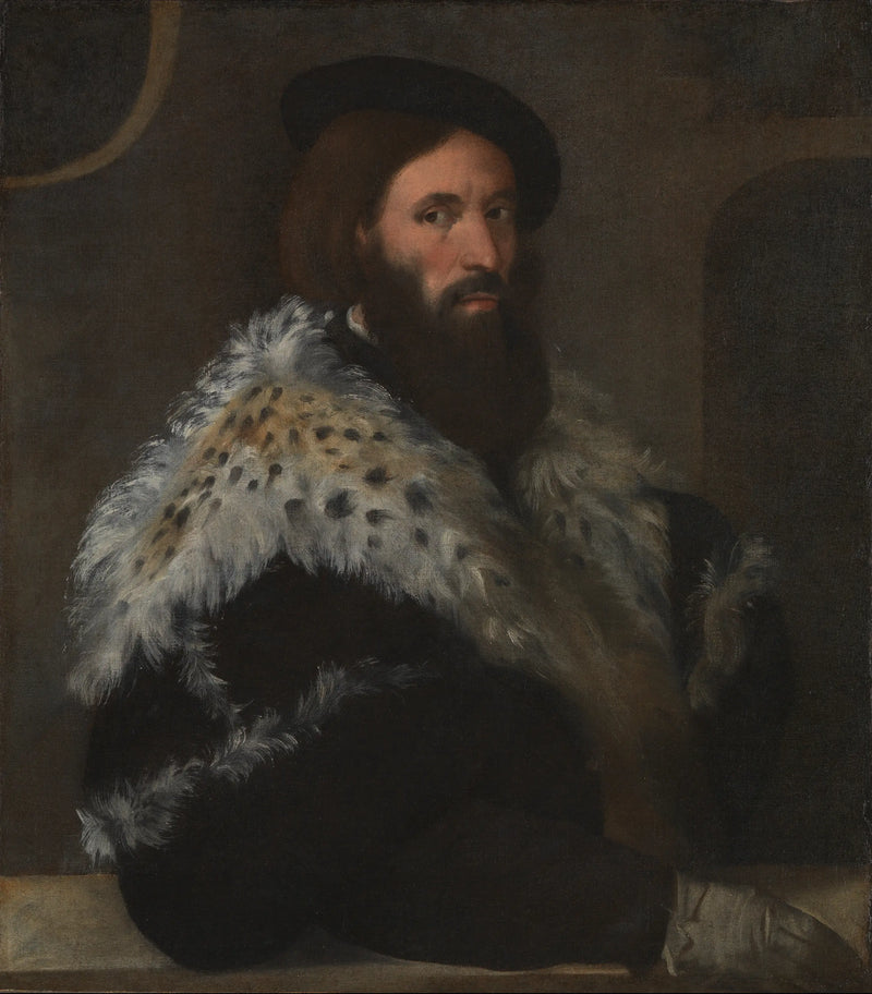 Portret van Girolamo Fracastoro - Titian