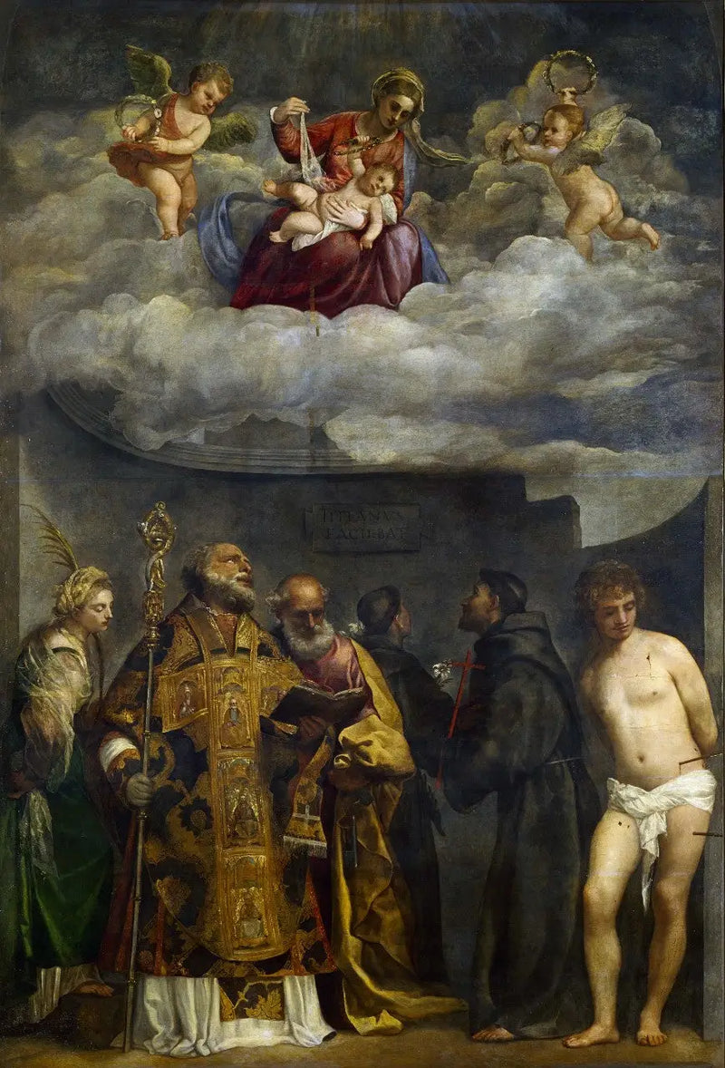 De Maagd van San Nicolò dei Frari - Titian