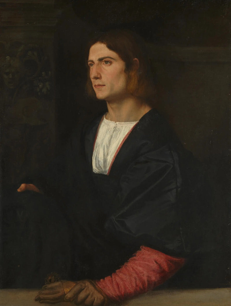 Portret van een jonge man - Titian