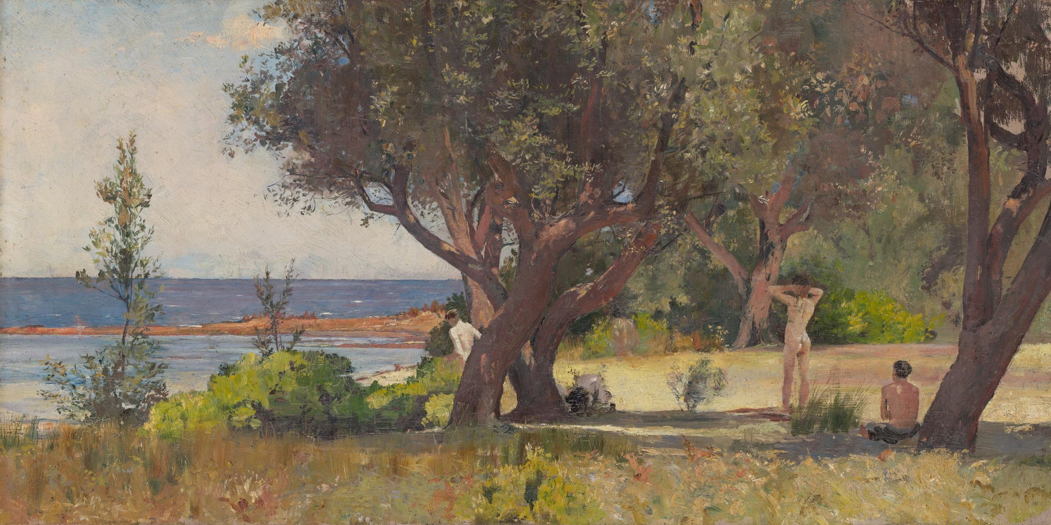 Tom Roberts, The Sunny South, c. 1887, huile sur toile, National Gallery of Victoria