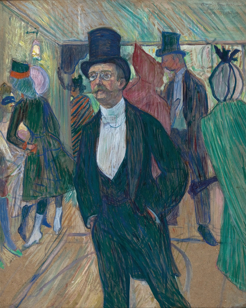 Mijnheer Fourcade - Henri de Toulouse-Lautrec