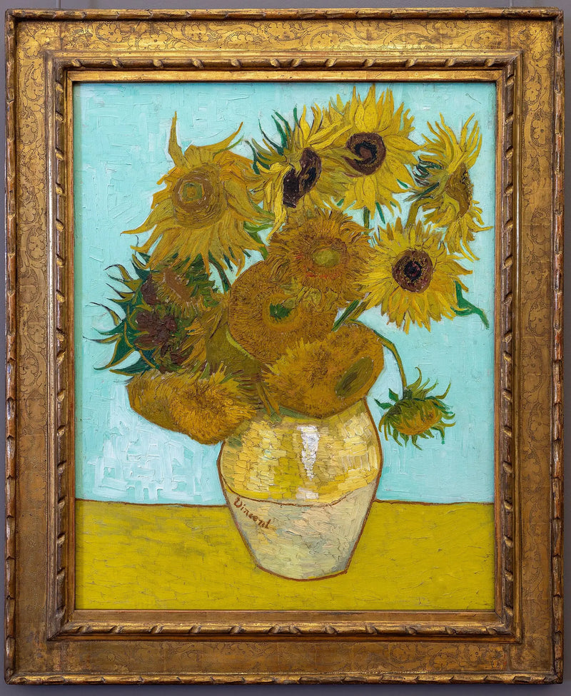 Zonnebloemen (Stilleven: Vaas met twaalf zonnebloemen) - Vincent van Gogh