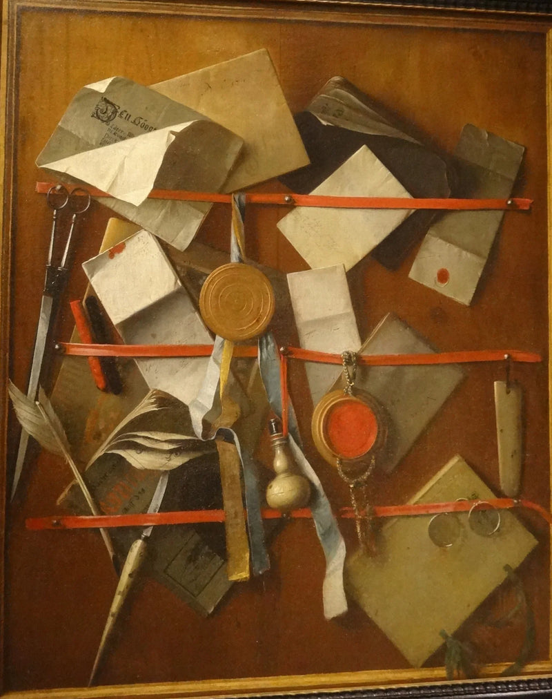 Nature morte en trompe-l'œil de Samuel Van Hoogstraten - Samuel van Hoogstraten