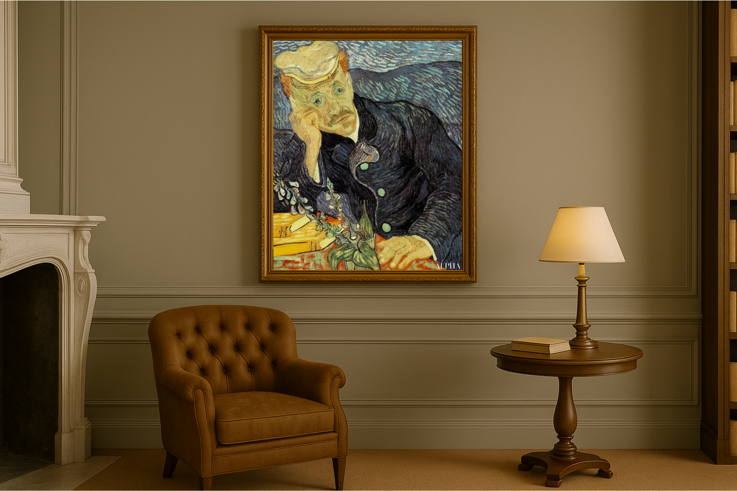 🖼️ Portret van dokter Gachet – Vincent van Gogh (1890)