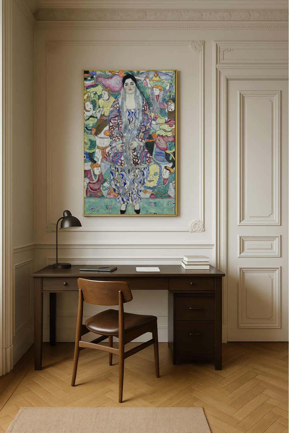 🎎✨ Portret van Friederike Maria Beer – Gustav Klimt (1916)