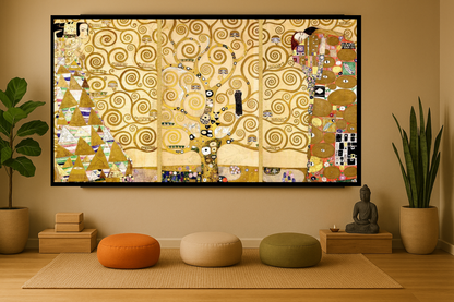 🌳✨ De Levensboom – Stoclet Fries – Gustav Klimt (1905–1909)