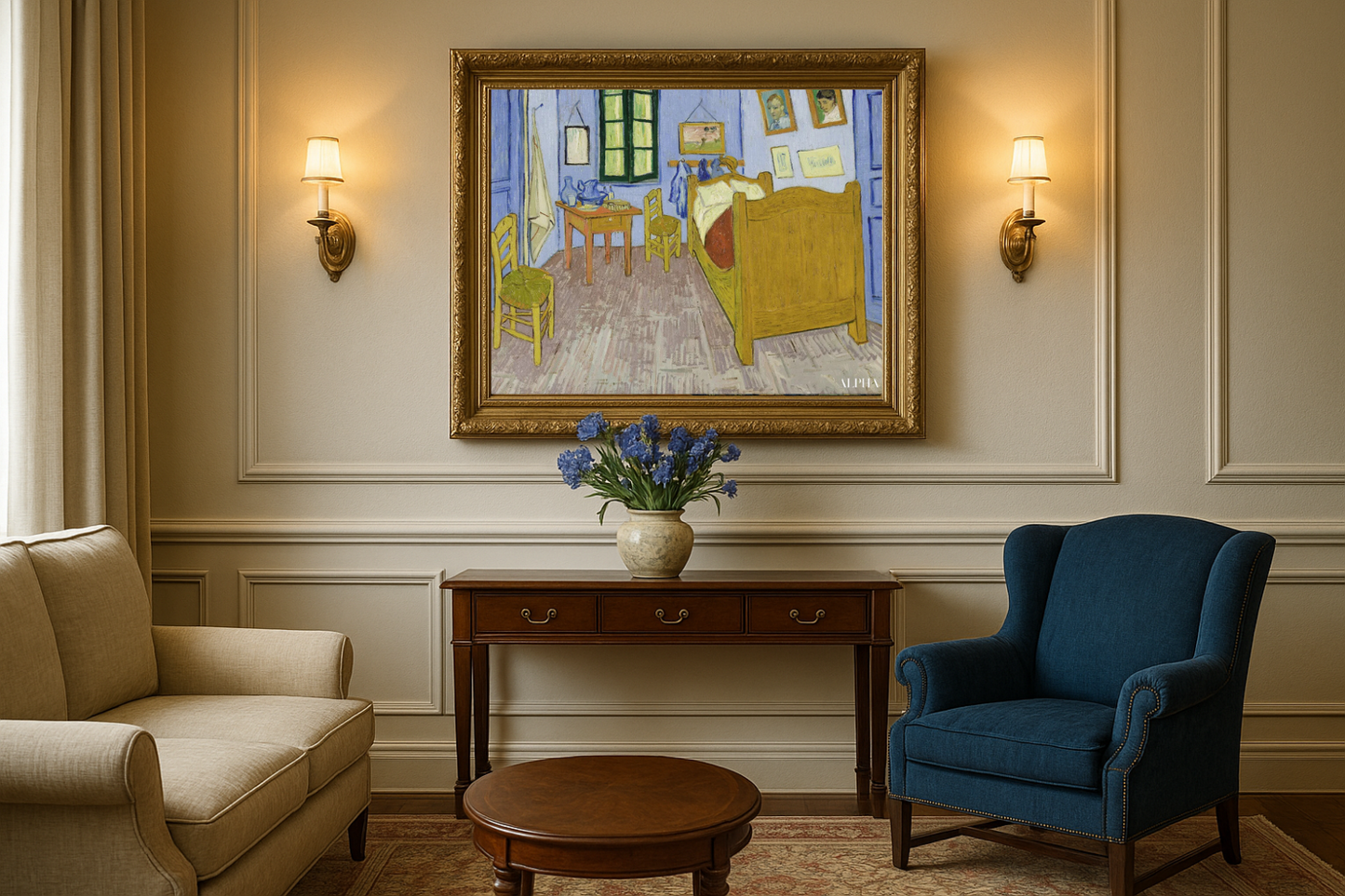 🖼️ De Slaapkamer van Van Gogh in Arles – Vincent van Gogh (1888)