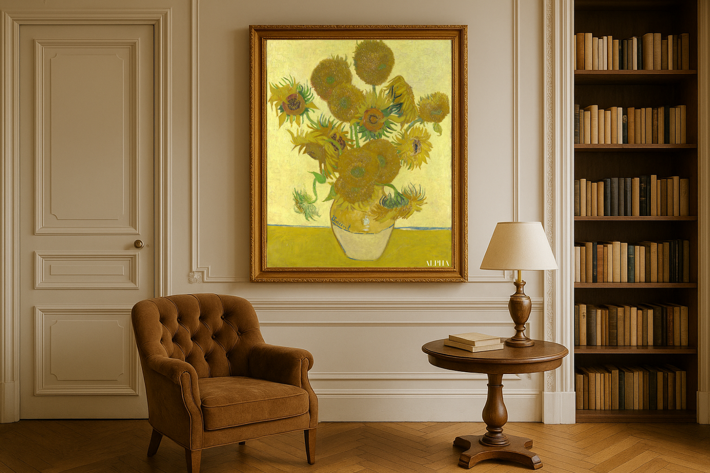 🌻 Vaas met vijftien zonnebloemen – Vincent van Gogh (1888)