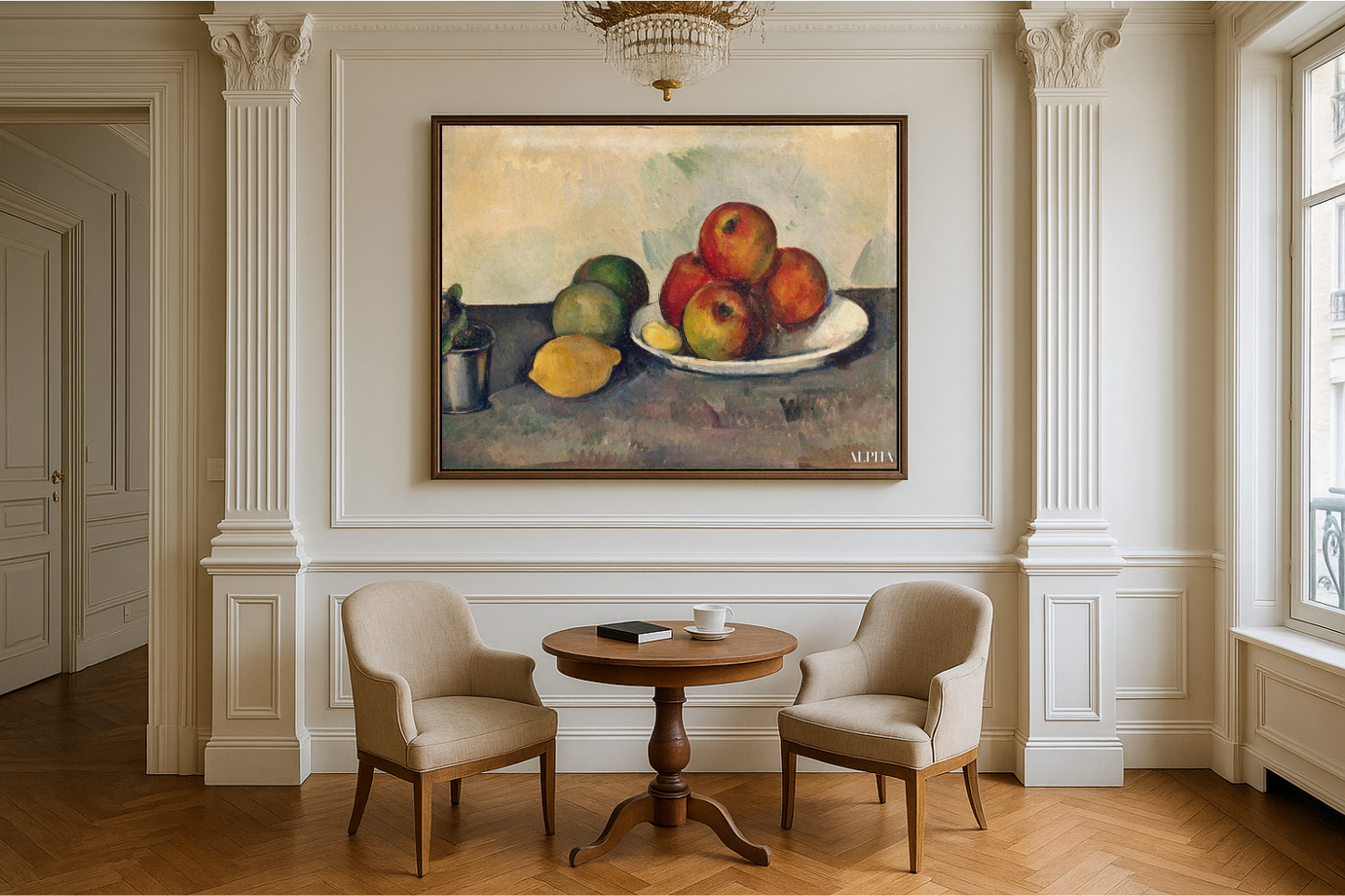 Stilleven met appels - Paul Cézanne