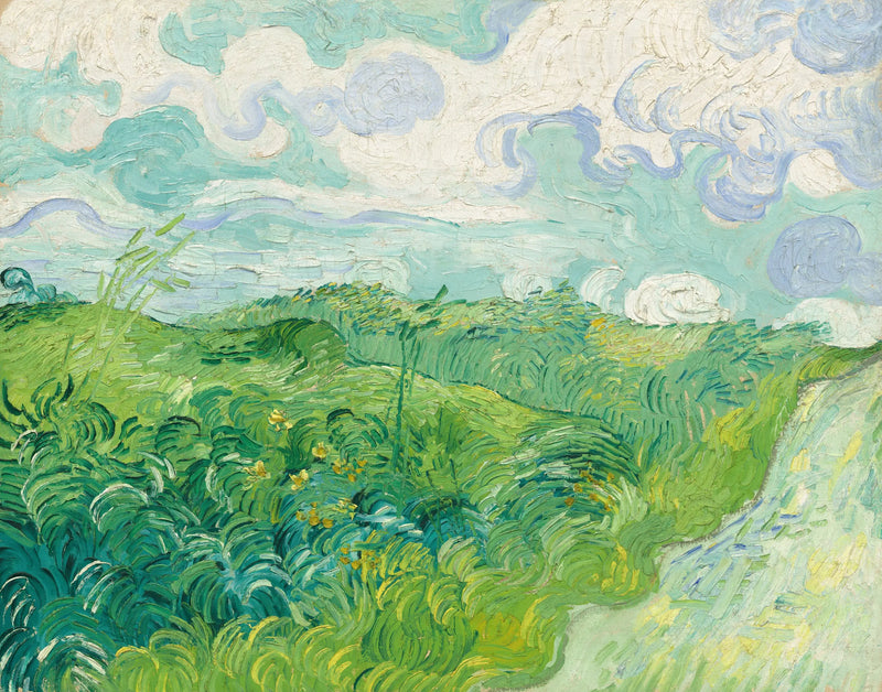 Groene tarwevelden, Auvers - Vincent van Gogh