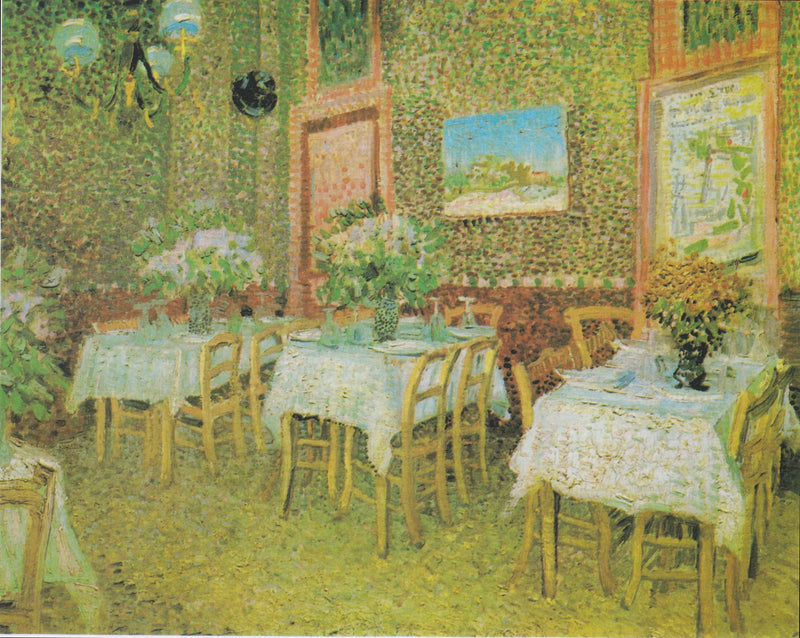 Interieur van een restaurant - Vincent van Gogh