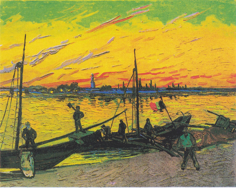 Kolenbarges - Vincent van Gogh