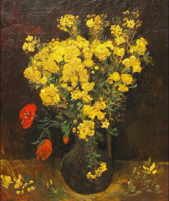 Papaverbloemen - Vincent van Gogh