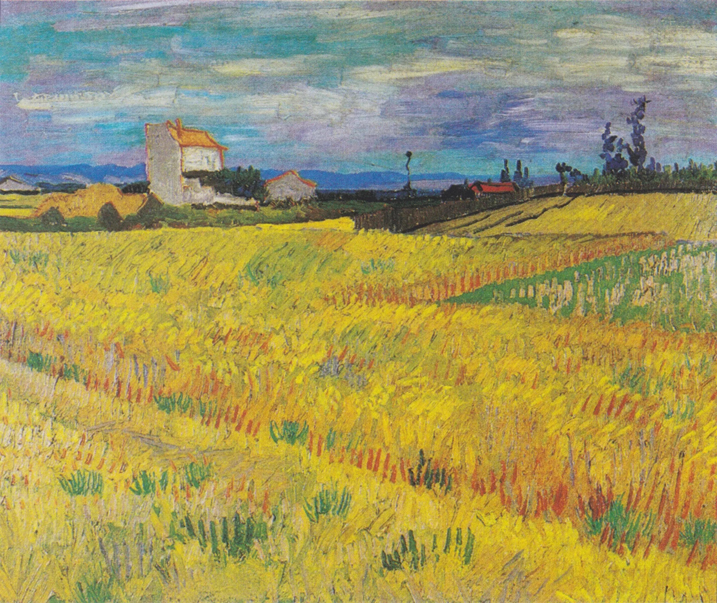 Reproduction du tableau « Champ de blé - Vincent van Gogh » par Alpha Reproduction en peinture à l’huile