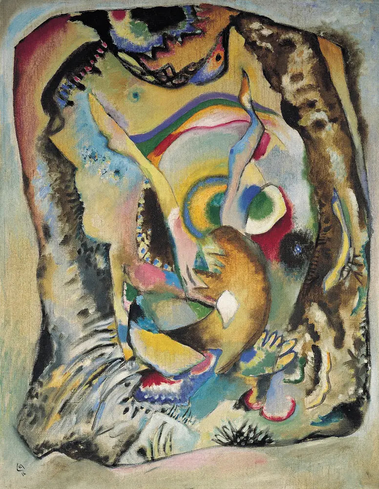 Schilderij op lichte achtergrond - Vassily Kandinsky