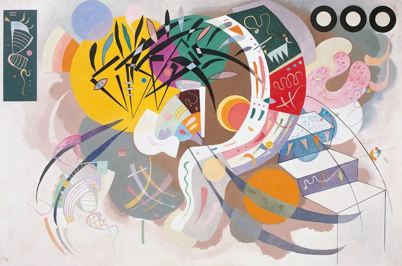 Dominante kromme - Vassily Kandinsky