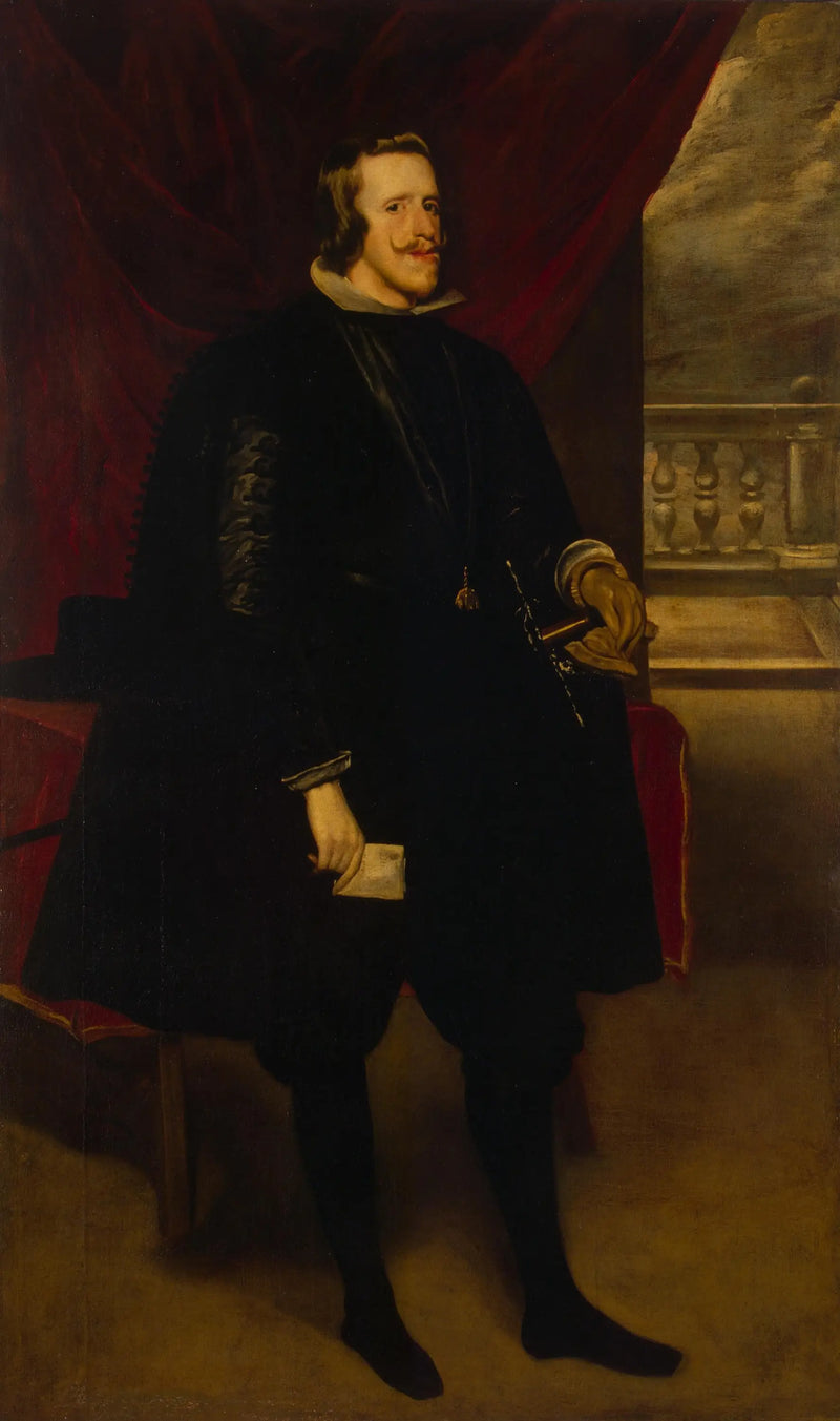 Portret van Filips IV, koning van Spanje - Diego Velázquez