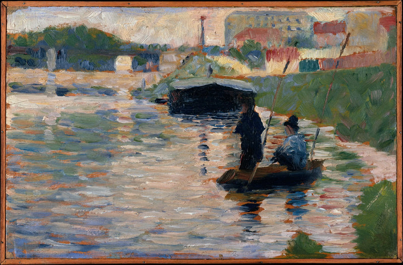 Uitzicht op de Seine - Georges Seurat