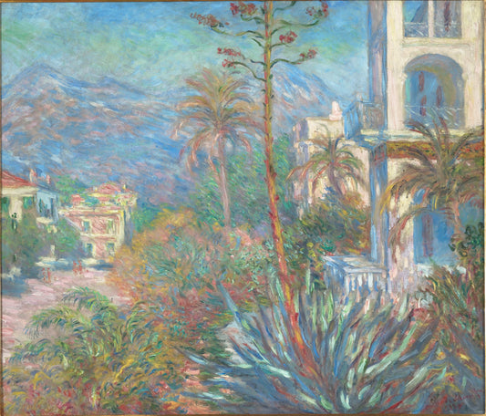 "Villa's in Bordighera" – Claude Monet (1884)