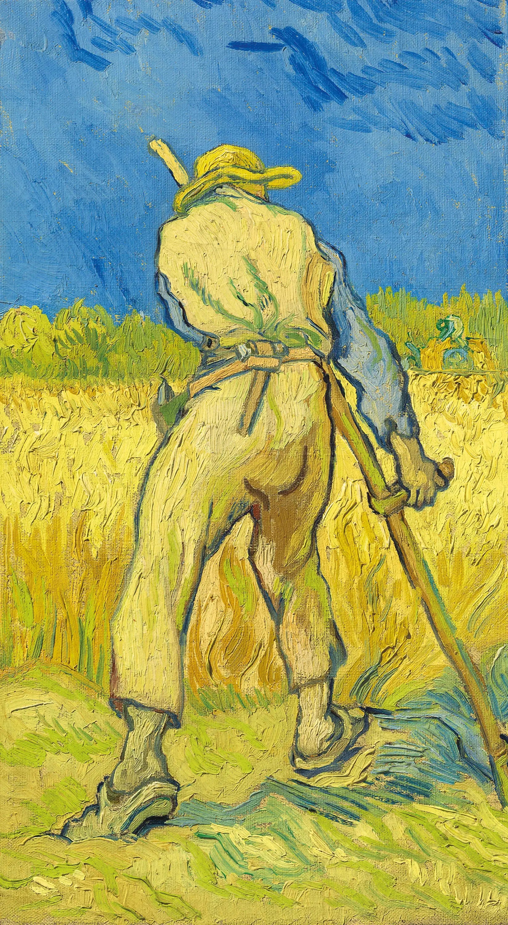 Reproduction du tableau « Le moissonneur - Vincent van Gogh » par Alpha Reproduction en peinture à l’huile