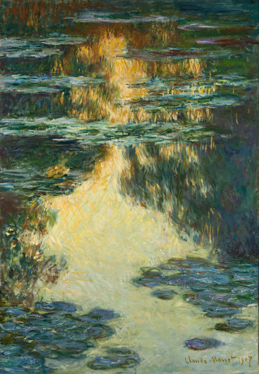 ☀️ Nymphéas – Gouden reflecties (1907)