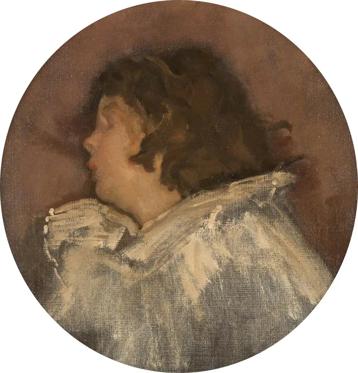 Reproduction du tableau « Le bébé Français - James Abbott McNeill Whistler » par Alpha Reproduction en peinture à l’huile