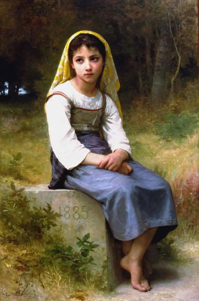 Meditatie - Bouguereau