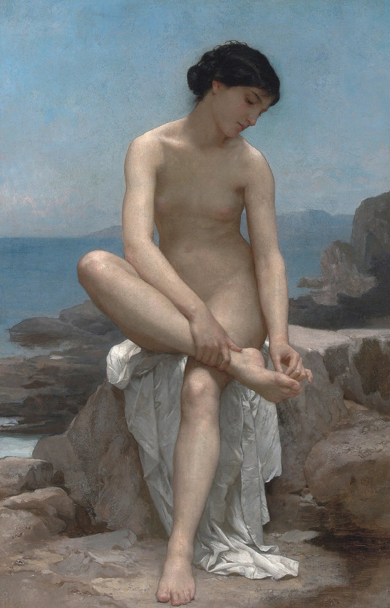 Badende vrouw - Bouguereau