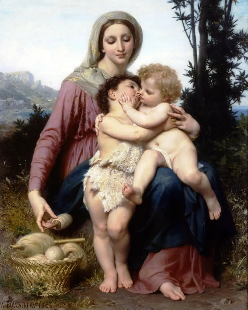 De Heilige Familie - Bouguereau