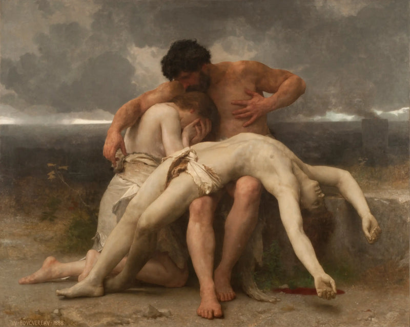 Eerste Rouw - Bouguereau