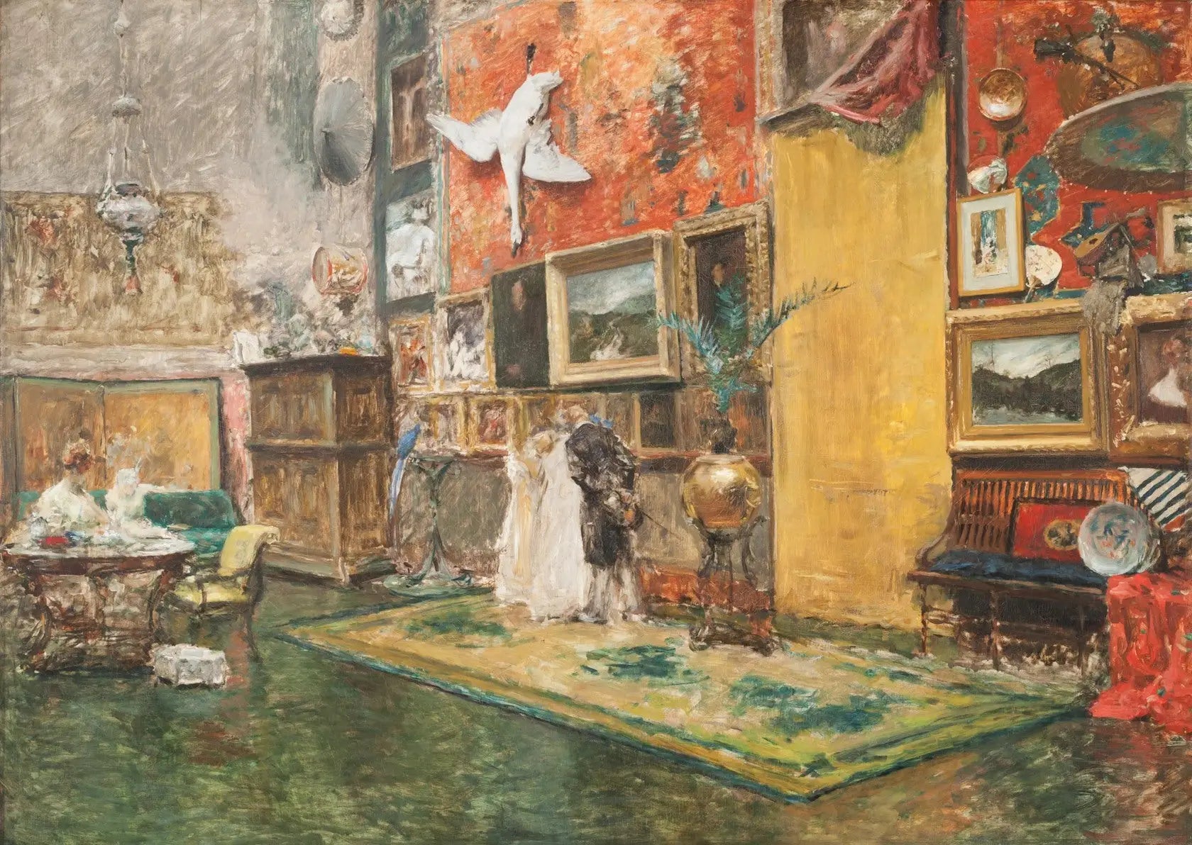 Studio de la Dixième Rue - William Merritt Chase - Alpha Reproduction