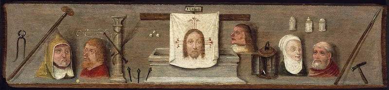 Instrumenten van de Passie van Christus - Hieronymus Bosch