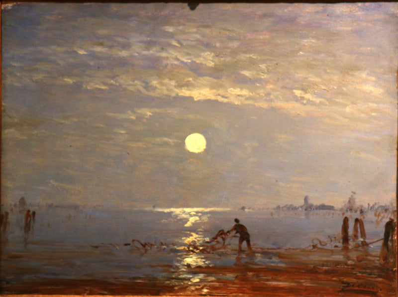 Ziem Félix - Pêcheur au clair de lune – Félix Ziem