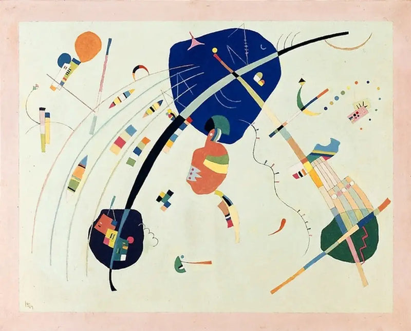 Naar het blauw - Vassily Kandinsky