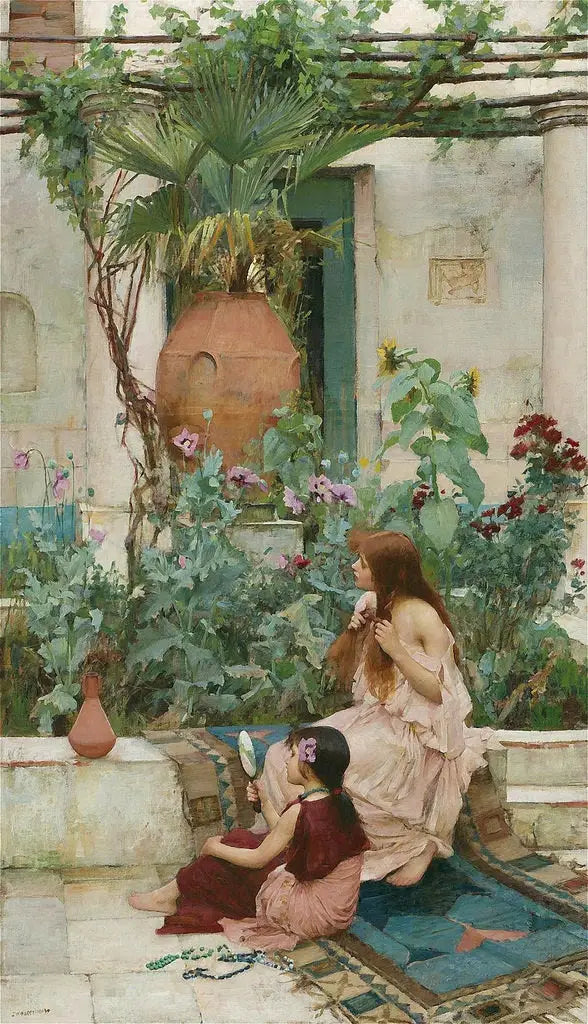 Op Capri - John William Waterhouse