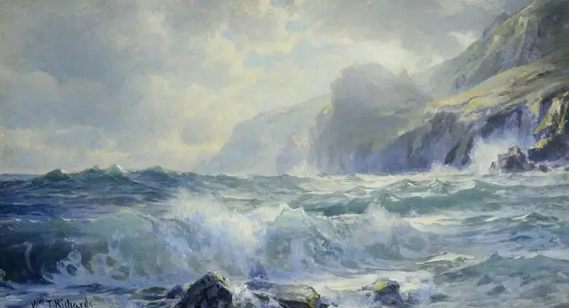 Op Icart Point, Guernsey - William Trost Richards