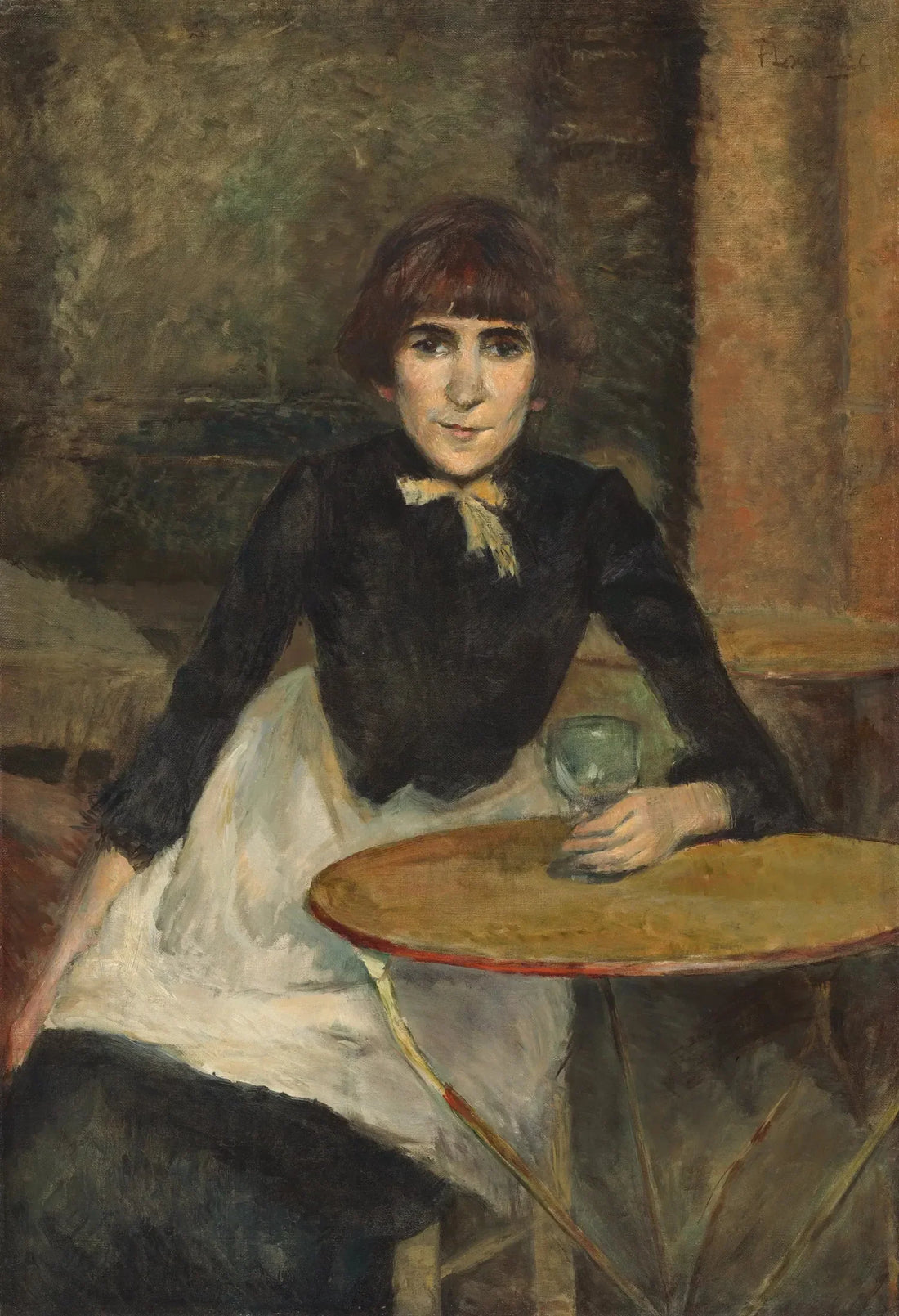 Bij de Bastille (Jeanne Wenz) - Henri de Toulouse-Lautrec