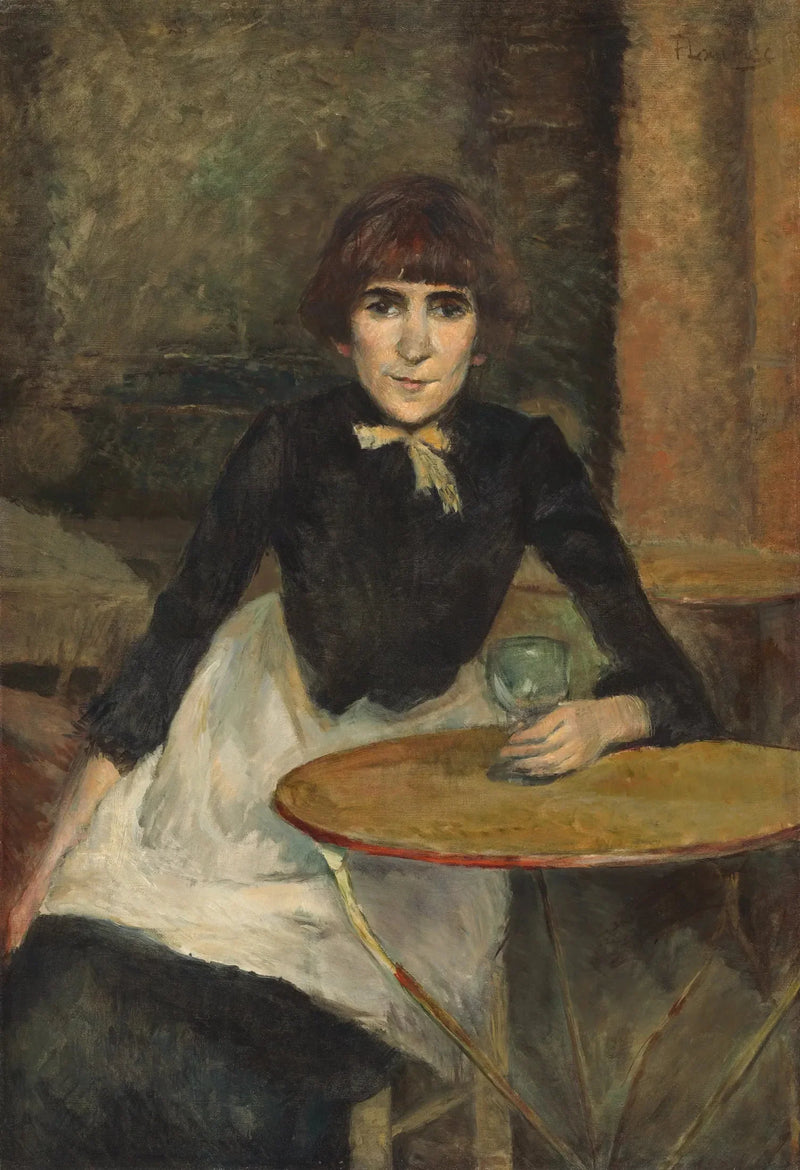 Bij de Bastille (Jeanne Wenz) - Henri de Toulouse-Lautrec