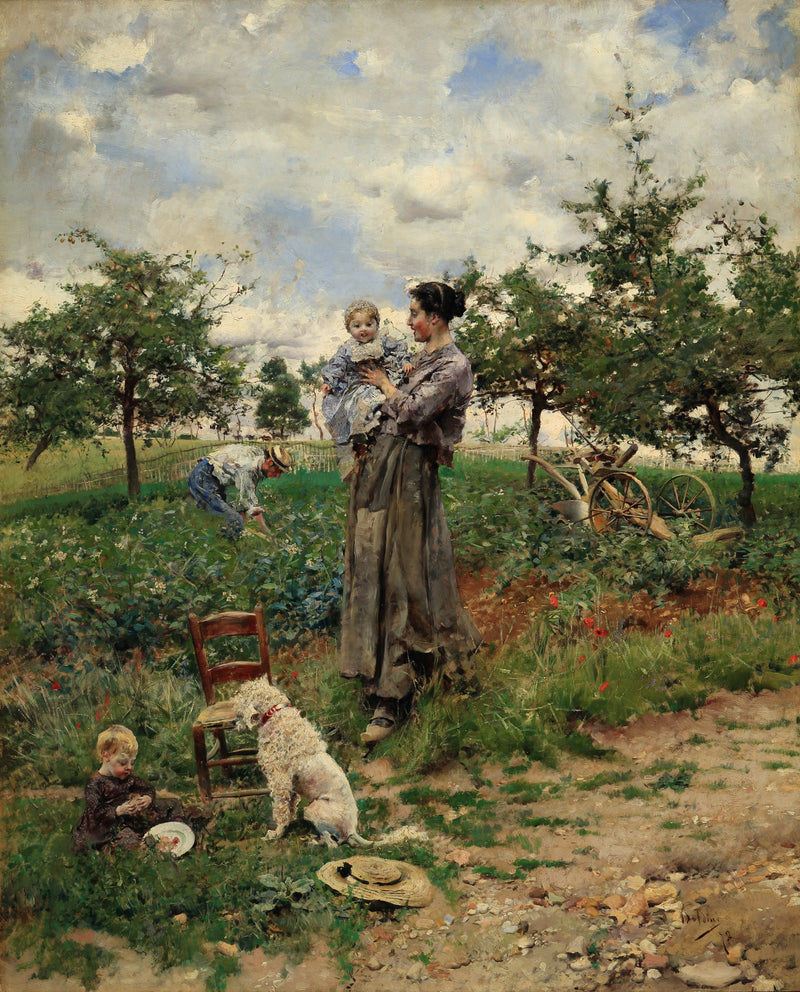 Op het platteland - Giovanni Boldini