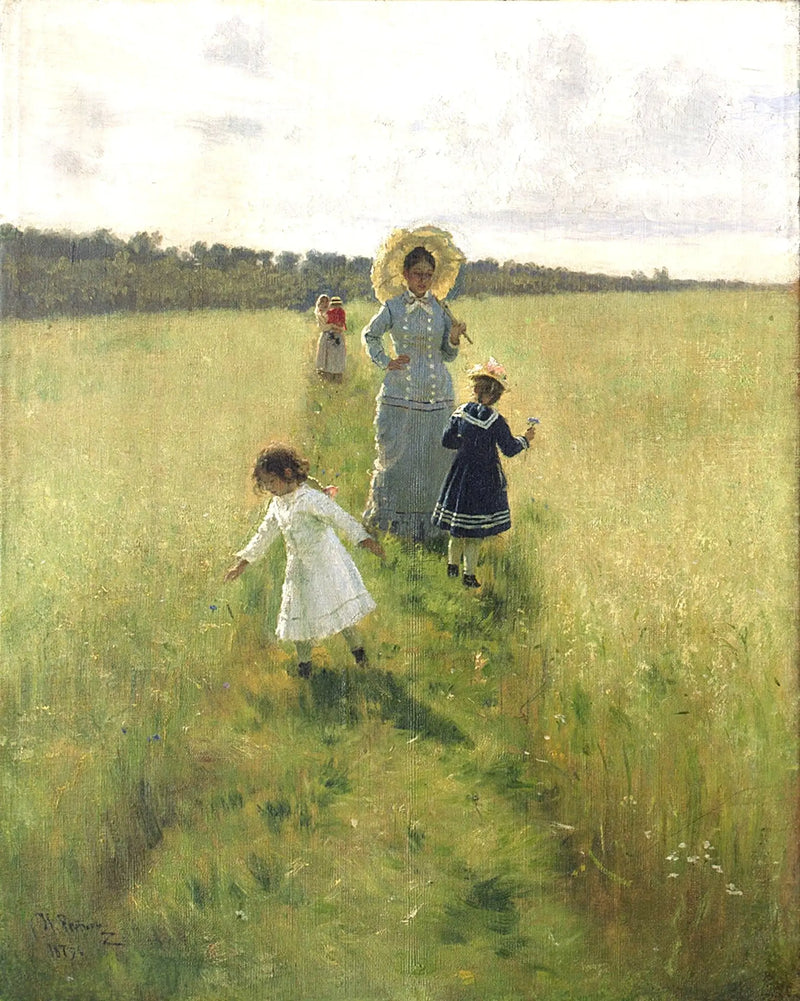 Aan de grens - Ilya Repin