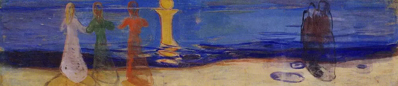 Aan de zee - Edvard Munch