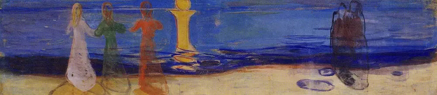 Aan de zee - Edvard Munch
