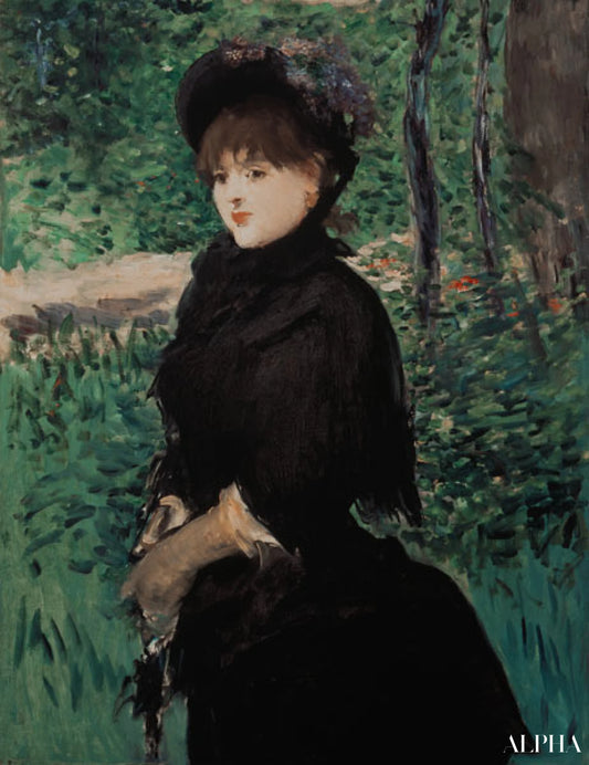 À la promenade - Edouard Manet - Reproductions de tableaux et peintures haut de gamme