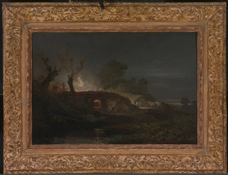 Een Kalkoven, Mogelijk bij Briton Ferry in Zuid-Wales - J. M. W. Turner