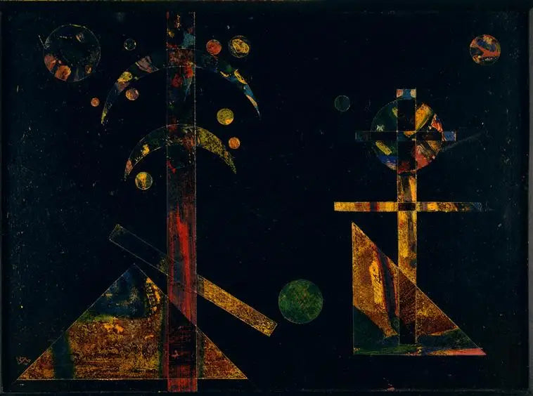 Aan Nina voor Kerstmis - Vassily Kandinsky