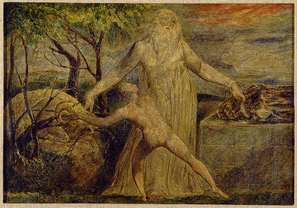 Abraham en Isaak - William Blake