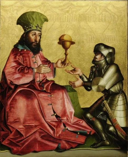 Abraham en Melchisédech - Konrad Witz