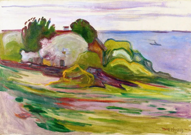 Abres en Torpedoboot - Edvard Munch