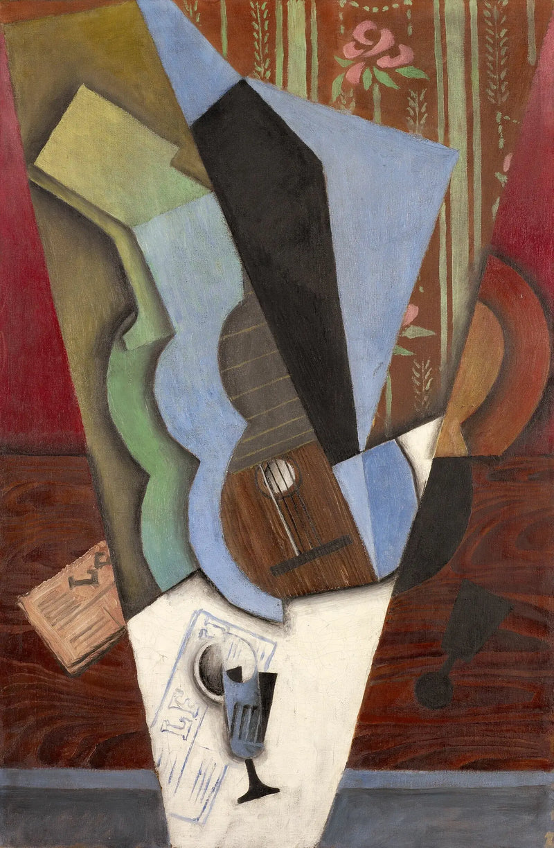 Abstraction (Gitaren en Glas) - Juan Gris