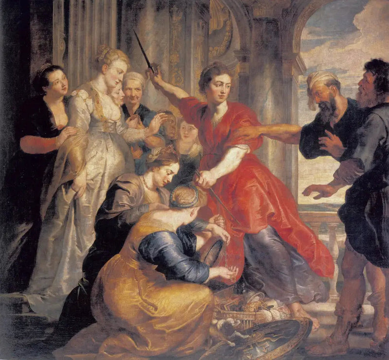 Achille ontdekt door Ulysses en Diomedes